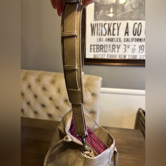 Light Grey Kelsi Dagger Leather Fringe Bag - Picture 16 of 16